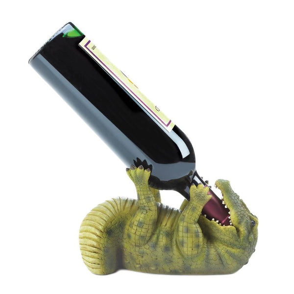 Alligator Wine Bottle Holder