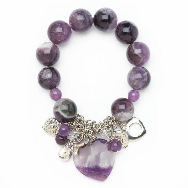 Amethyst Stretch Bracelet