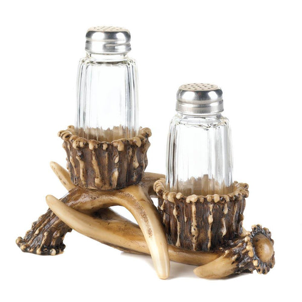 Antler Salt And Pepper Holder