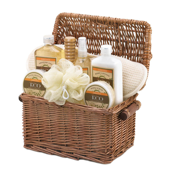 Aromanice Vanilla Ginger Spa Gift Basket