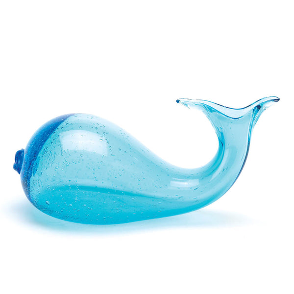 Art Glass Whale Vase