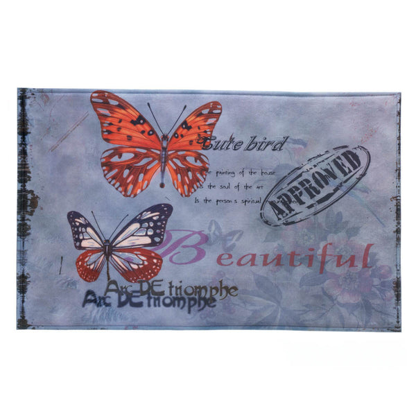 Artistic Butterfly Floor Mat