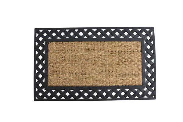 Basket Weave Welcome Mat