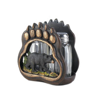 Bear Paw Salt & Pepper Holder