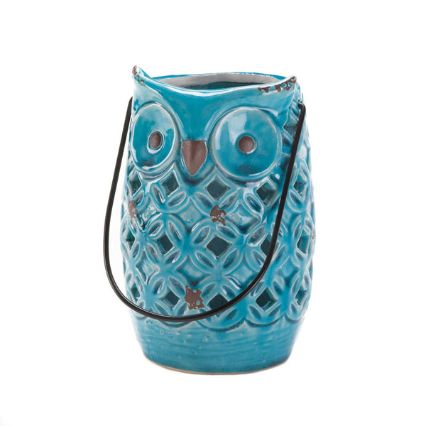 Blue Owl Lantern