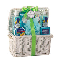 Blueberry & Sunflower Spa Basket