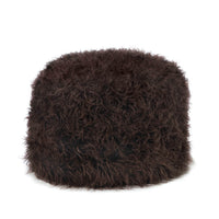 Brown Pouf Ottoman