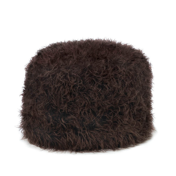 Brown Pouf Ottoman