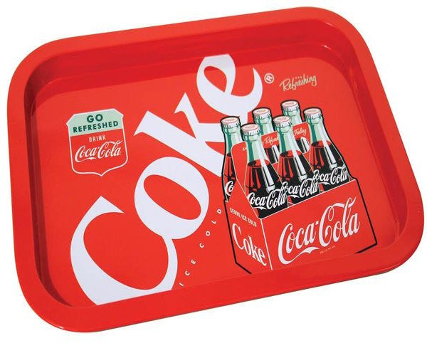 Coke Rectangle Serving Tray