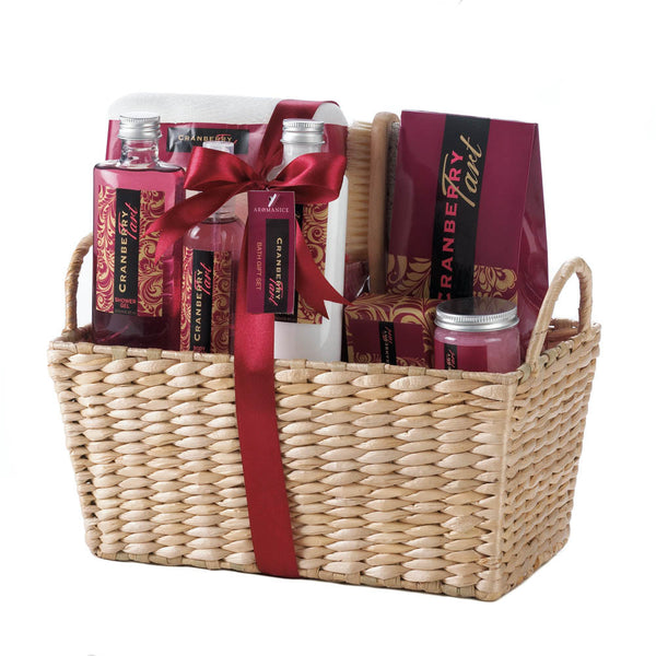 Cranberry Tart Spa Set