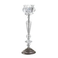  Crystal Flower Candle Stand