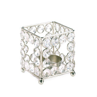 Crystal Square Candle Holder