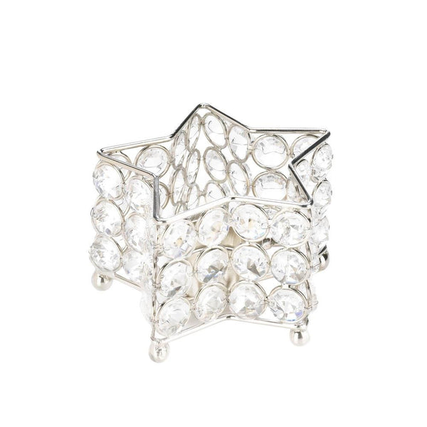 Crystal Star Candle Holder