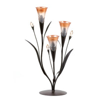 Dawn Lilies Candleholder