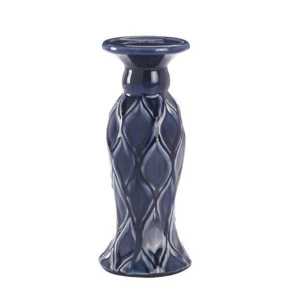 Deep Blue Candle Holder