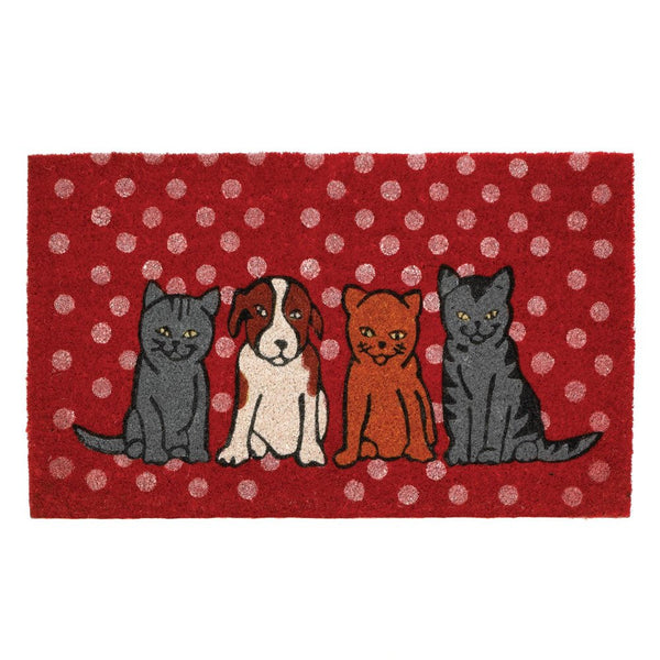 Dogs & Cats Welcome Mat