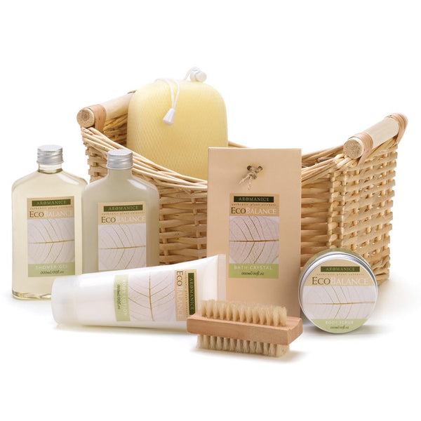 Eco Balance Lemongrass Eucalyptus Bath Spa Basket