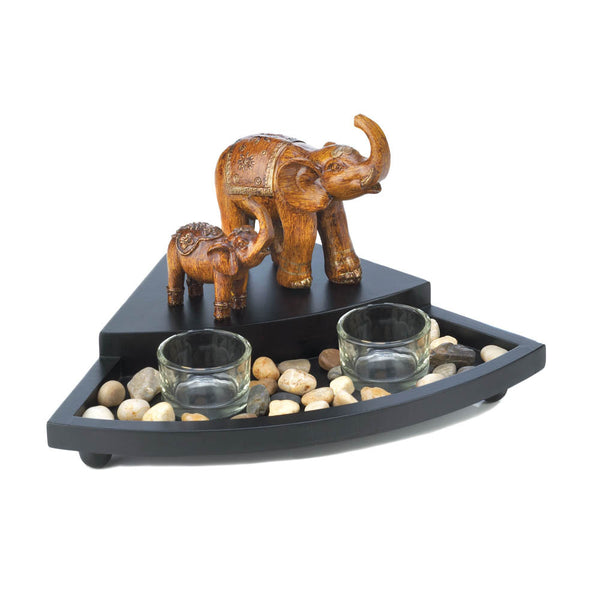 Elephant Family Candle Set