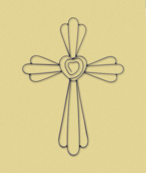 Faith & Love Wall Cross