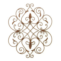 Fleur De Lis Trellis Wall Sconce