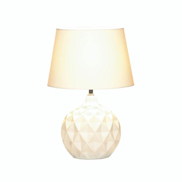 Geometric Round Table Lamp