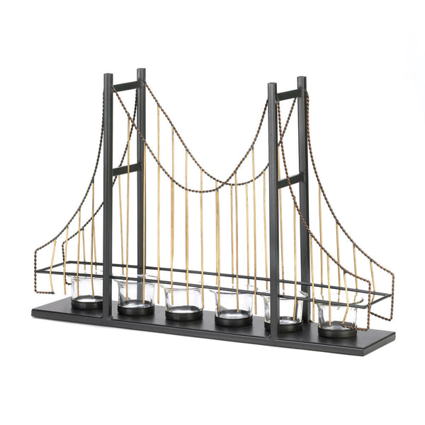 Golden Gate Candle Holder