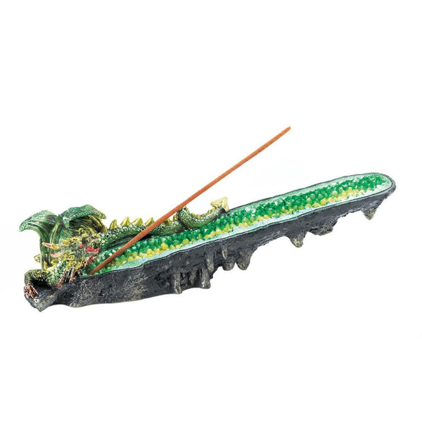 Green Dragon Cystal Incense Burner