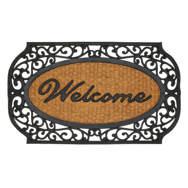 Grill Border Welcome Mat  