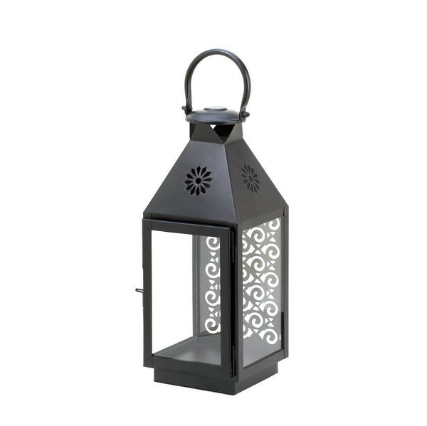 Hanging Black Candle Lantern