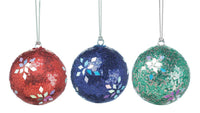 Holiday Dazzle Ornament Trio