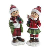 Holly & Noel Christmas Holiday Figurines