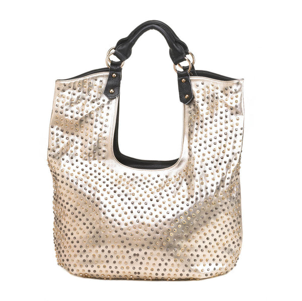 Hollywood Golden Tote Handbag