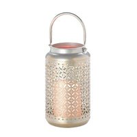 Iron Filigree LED Lantern