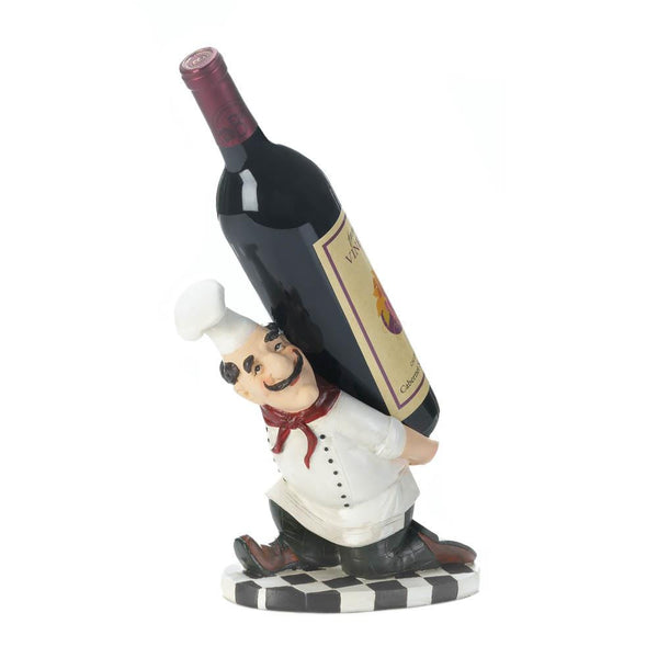 Italian Chef’s Back Wine Holder