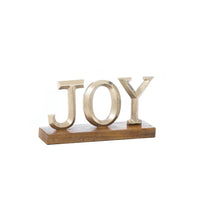 Joy Block Letter Decor