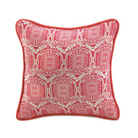 Jute Red Pillow