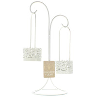 Lace Cutout Candelabra