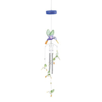 Light-Up Hummingbird Windchimes