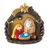 Lighted Large Nativity Figurine