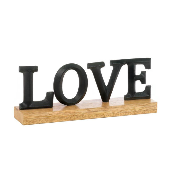 Love Block Letter Decor