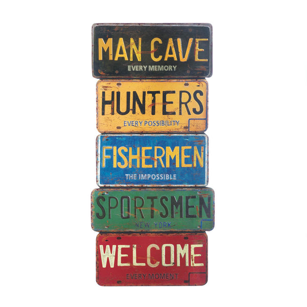 Man Cave Wall Decor