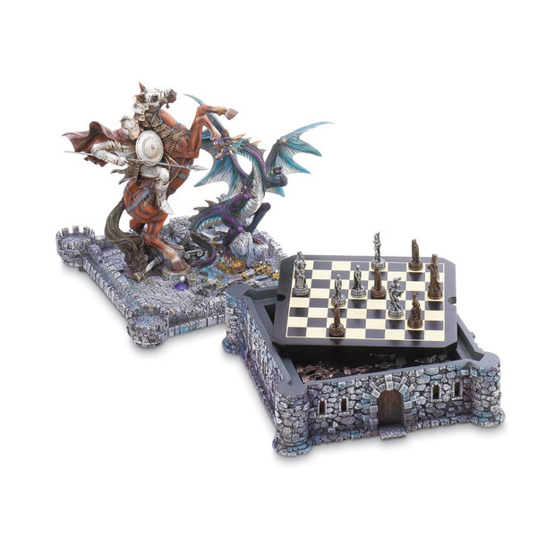 Medieval Dragon Chess Set