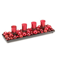 Merry Candle Centerpiece Display