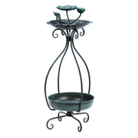 Metal Birdfeeder and Planter