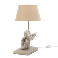 Musing Cherub Table Lamp