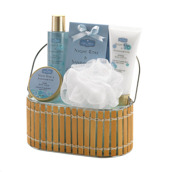 Night Rose & Sandalwood Bath Gift Set