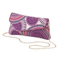 Orchid Clutch Purse