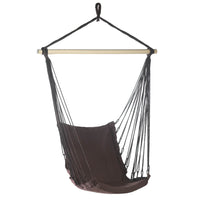 Outdoor Espresso Swing Chair