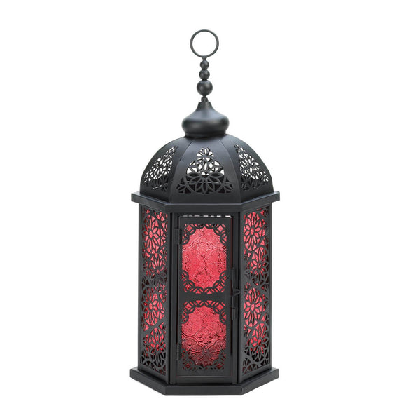 Paprika Moroccan Lantern