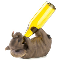 Playful Elephant Wine Holder